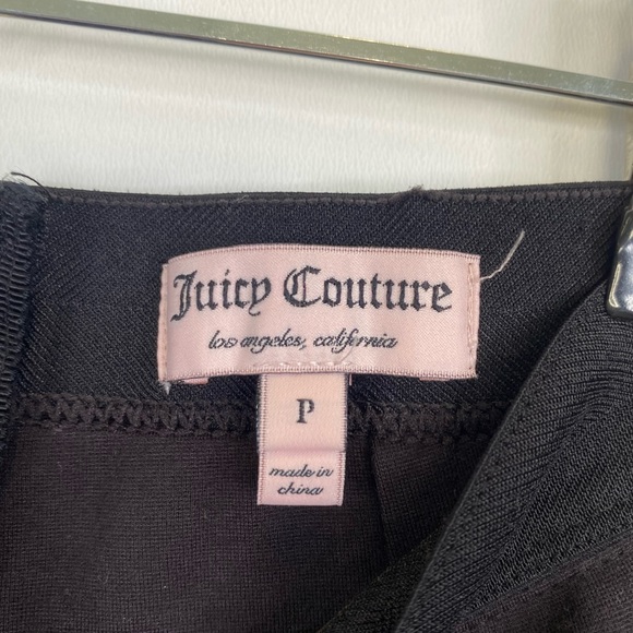 Juicy Couture Petit Woman’s Black Pocket Work Pants Professional Business - Picture 3 of 4